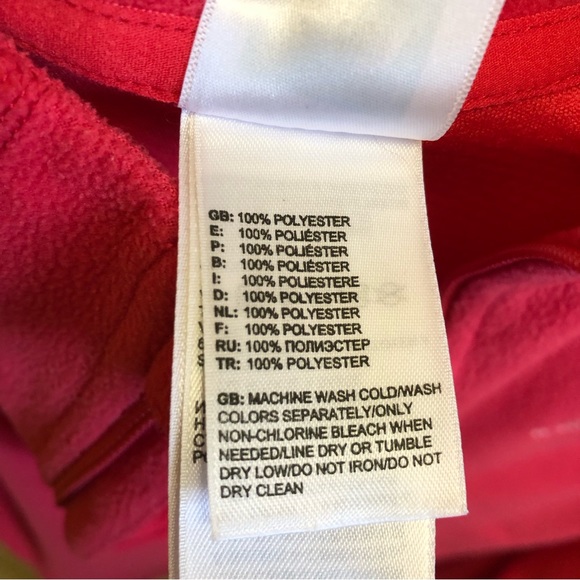 THE NORTH FACE Flight Series Women's Fleece / Salmon Shirt Medium 1/4 Zip Active - Picture 13 of 13